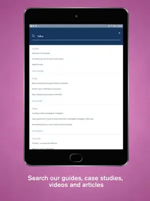 MDU android App screenshot 1